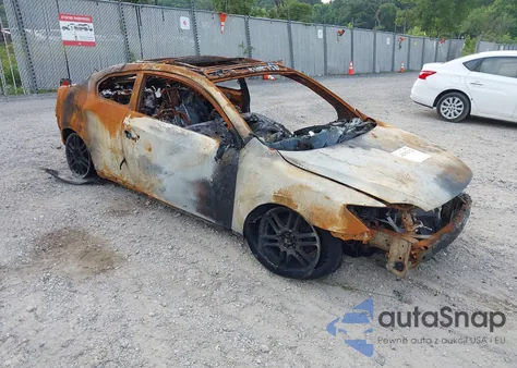 2005 Scion Tc из США, поврежденный, VIN JTKDE167150027348